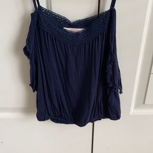 Dark blue dress shirt